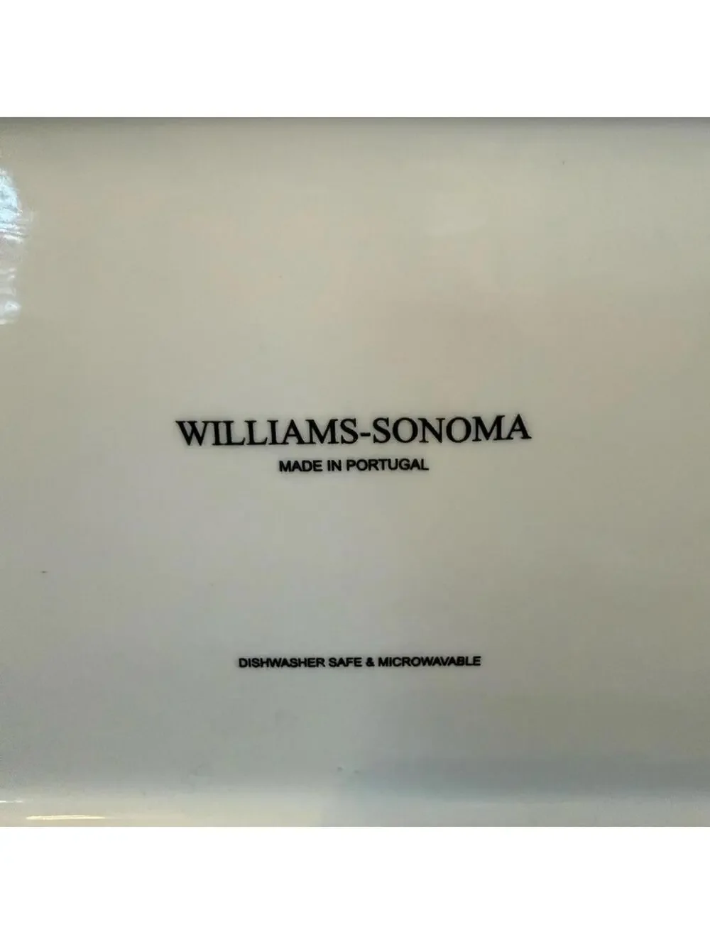Vintage Williams Sonoma Square cheese platter with a wine label design